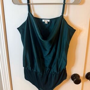 Nine West Teal Bodysuit